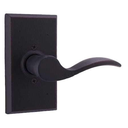 Weslock Right Hand Carlow Square Half Dummy Lock Oil Rubbed Bronze R7305H1--0020